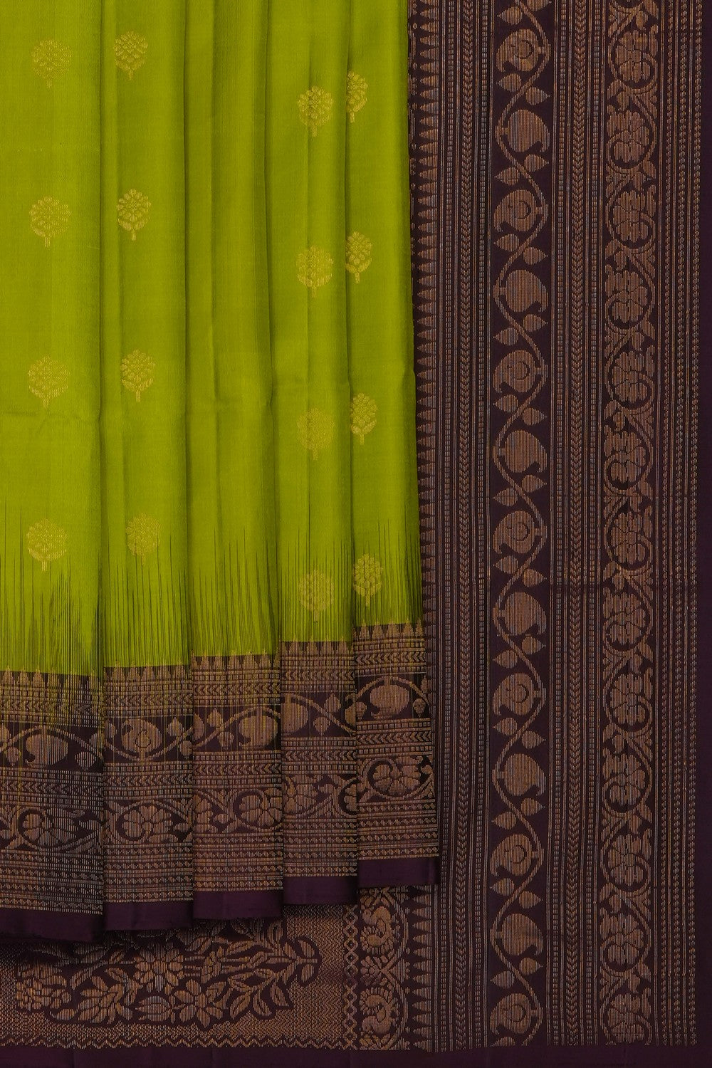Image of Green South Silk Saree