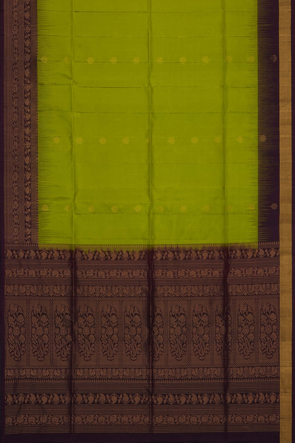 Image of Green South Silk Saree