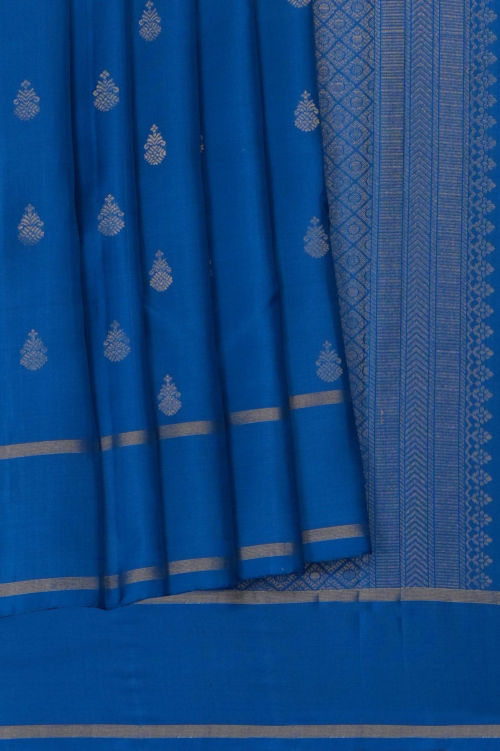 Image of Blue South Silk Saree