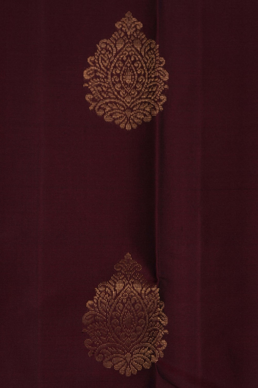 Image of Brown South Silk Saree