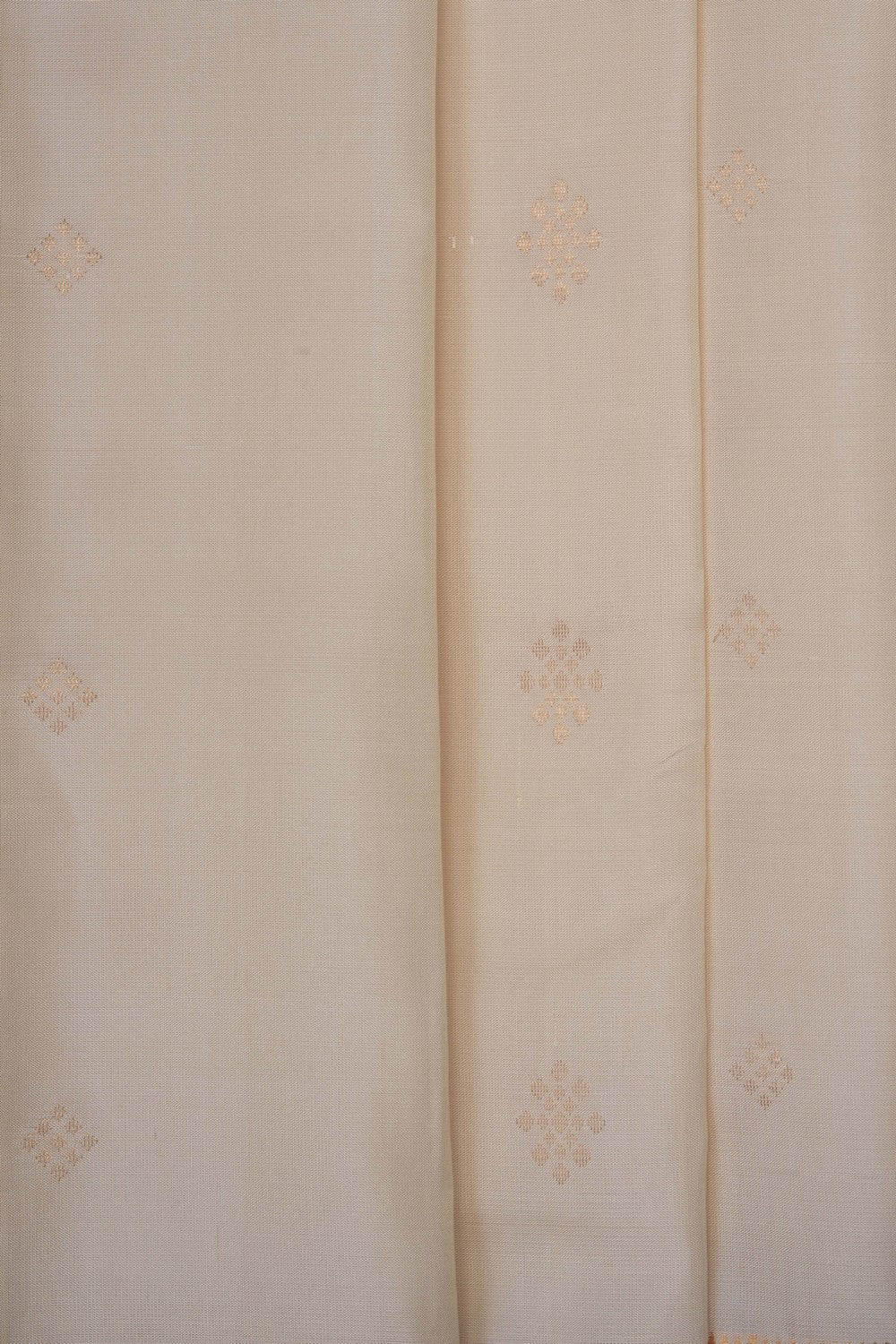 Image of Off-White South Silk Saree