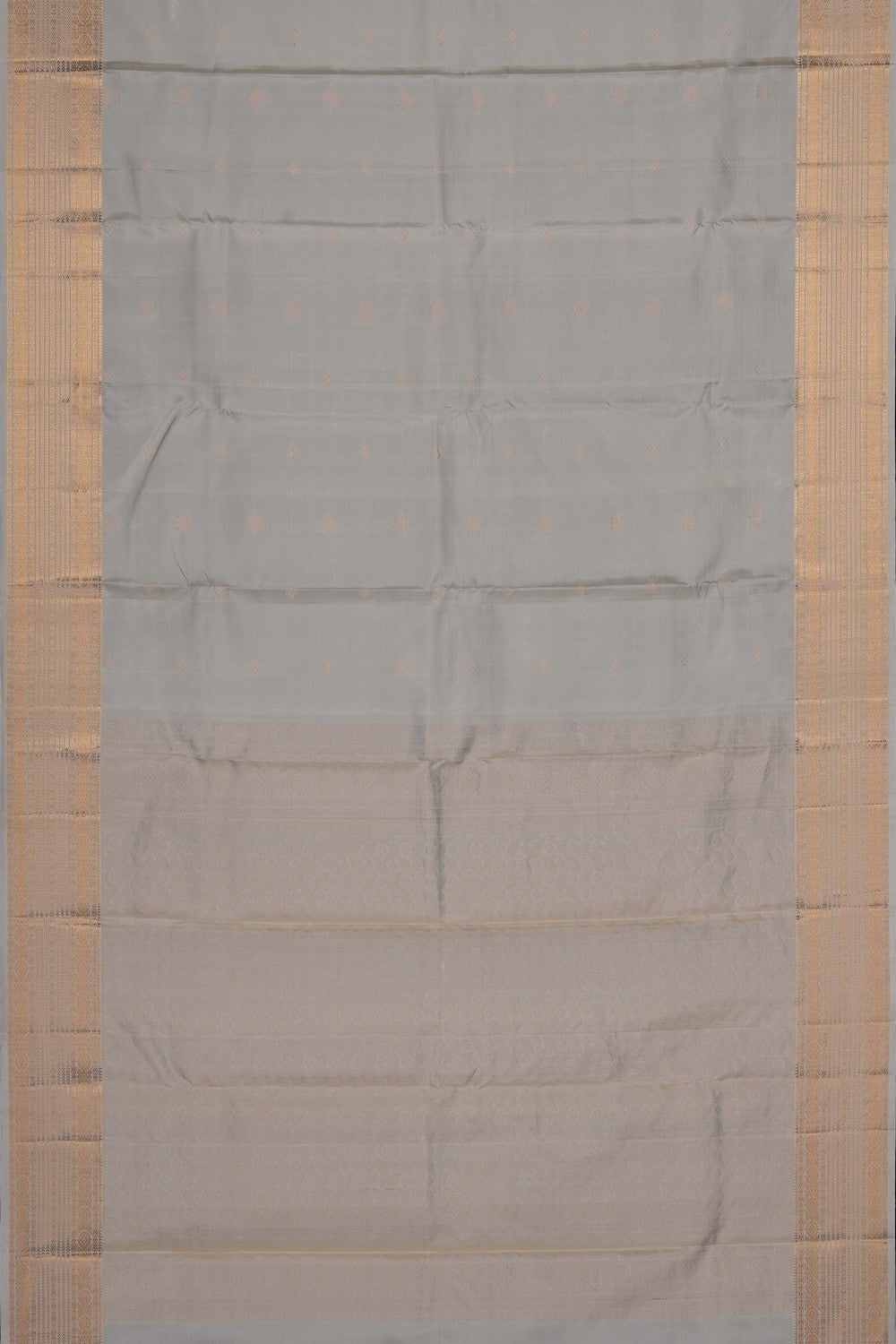Image of Off-White South Silk Saree