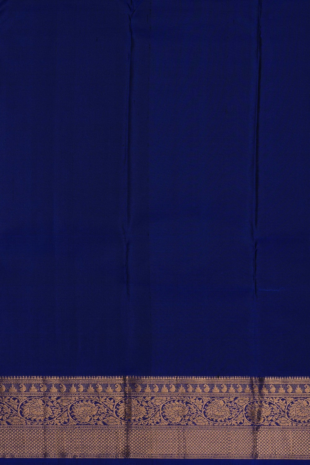 Image of Indigo Blue South Silk Saree