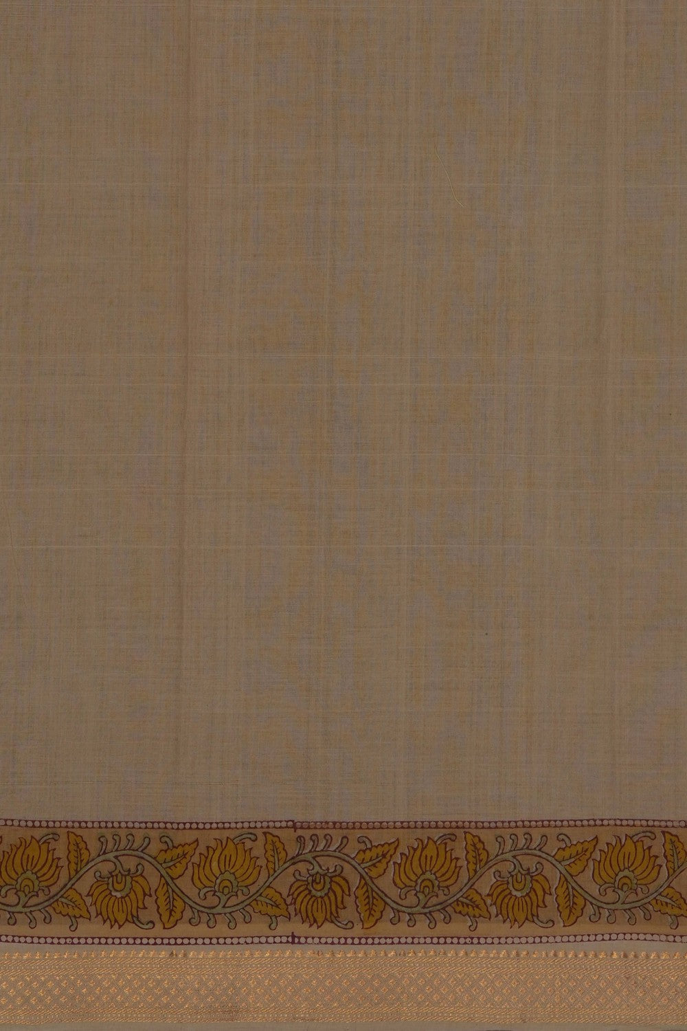 Image of Beige Mangalagiri Cotton Saree