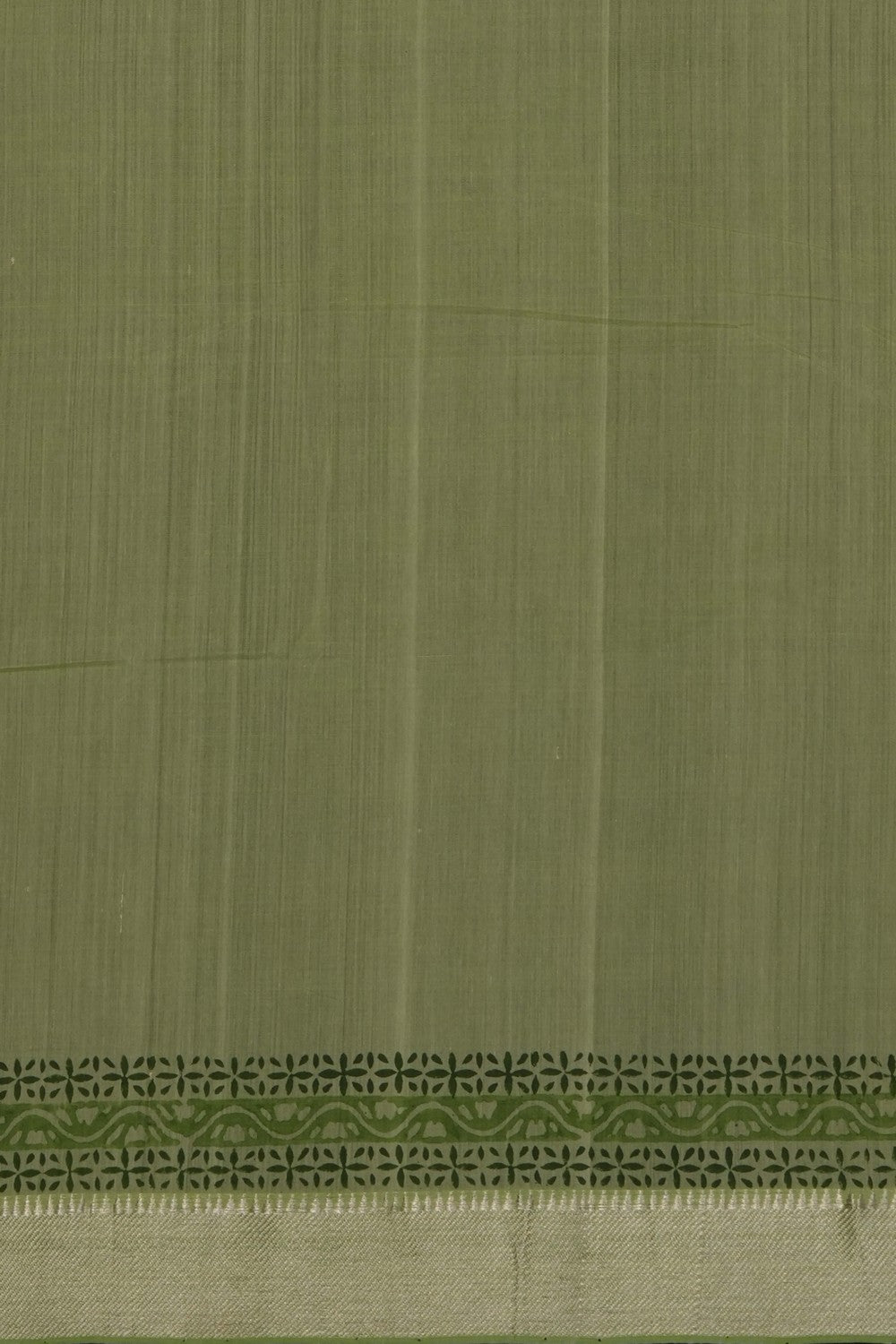 Image of Sage Green Mangalagiri Cotton Saree