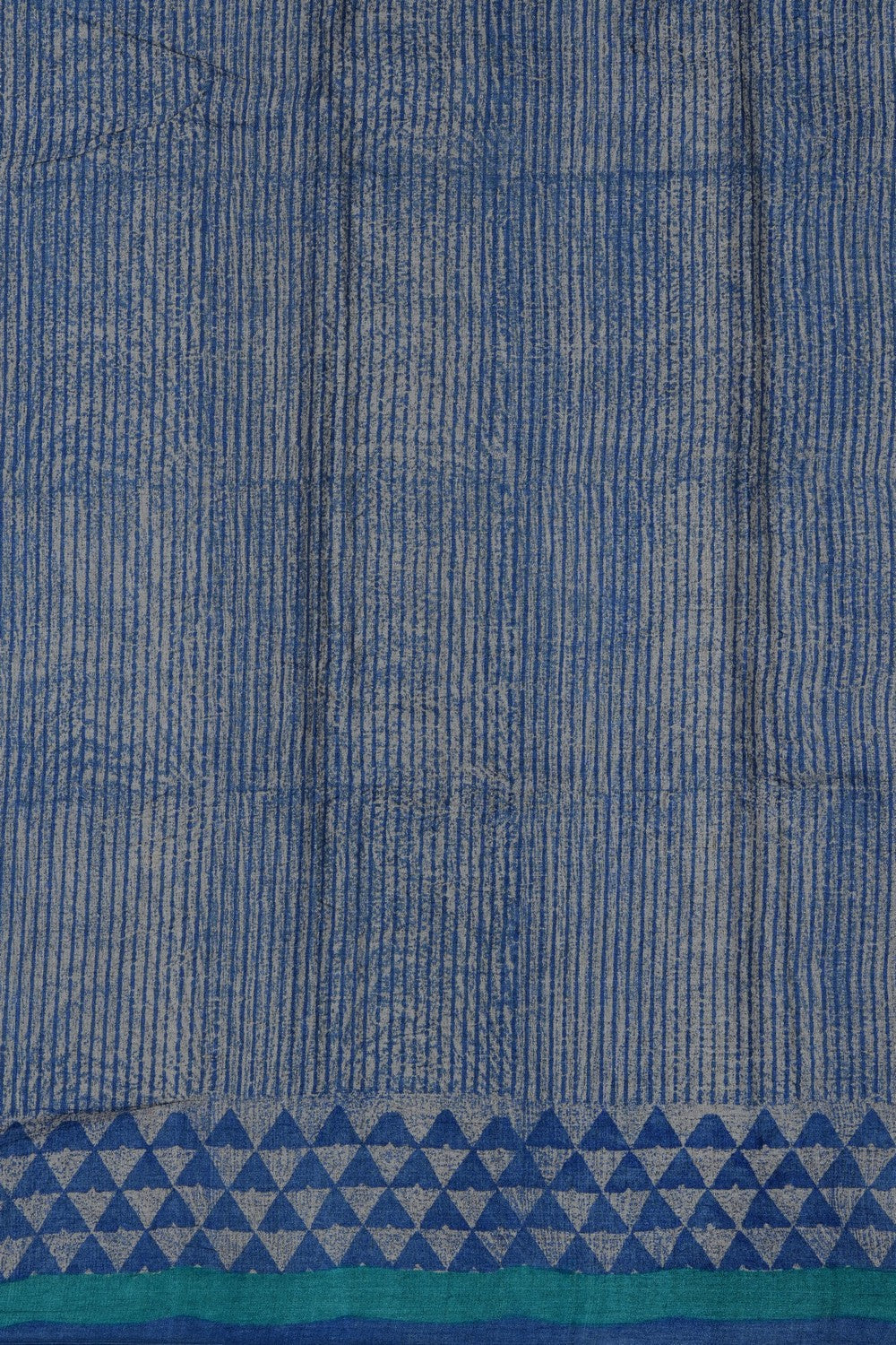 Image of Off-White Desi Tussar Silk Saree