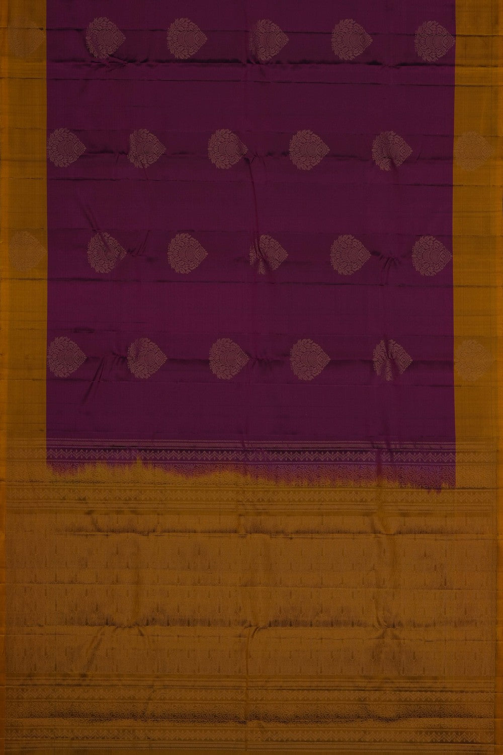 Image of Plum-Pink South Silk Saree