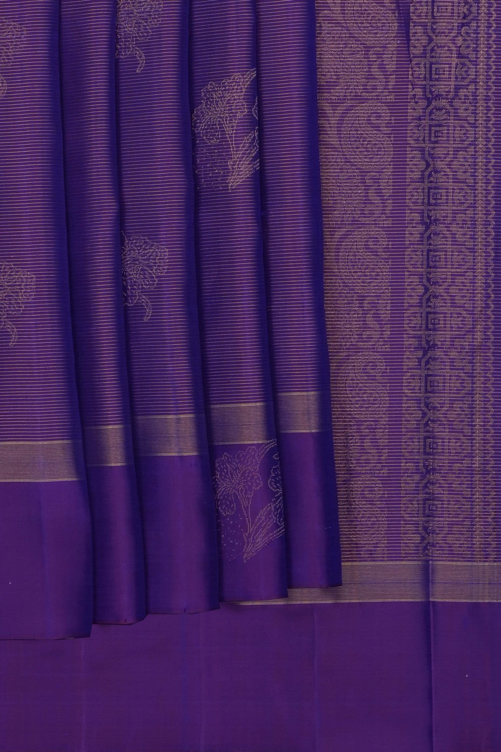 Image of Purple South Silk Saree
