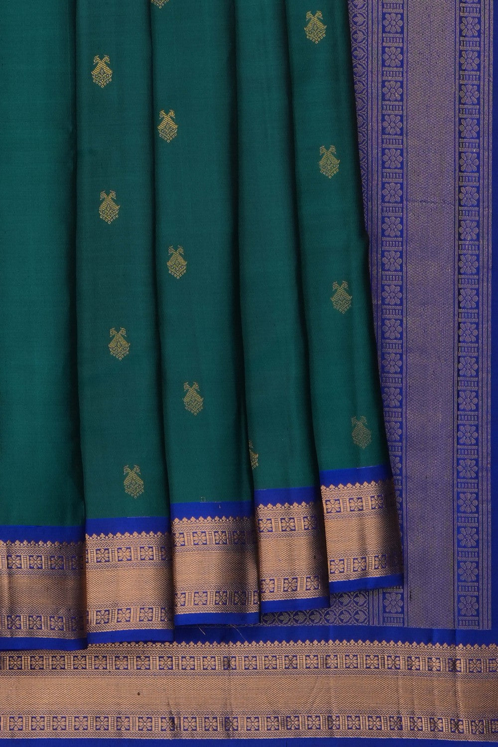 Image of Green South Silk Saree