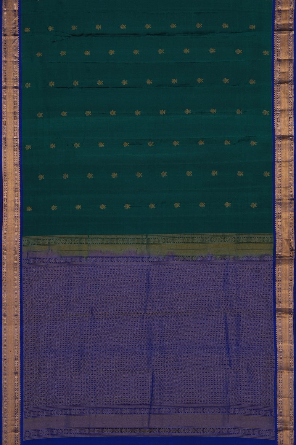 Image of Green South Silk Saree