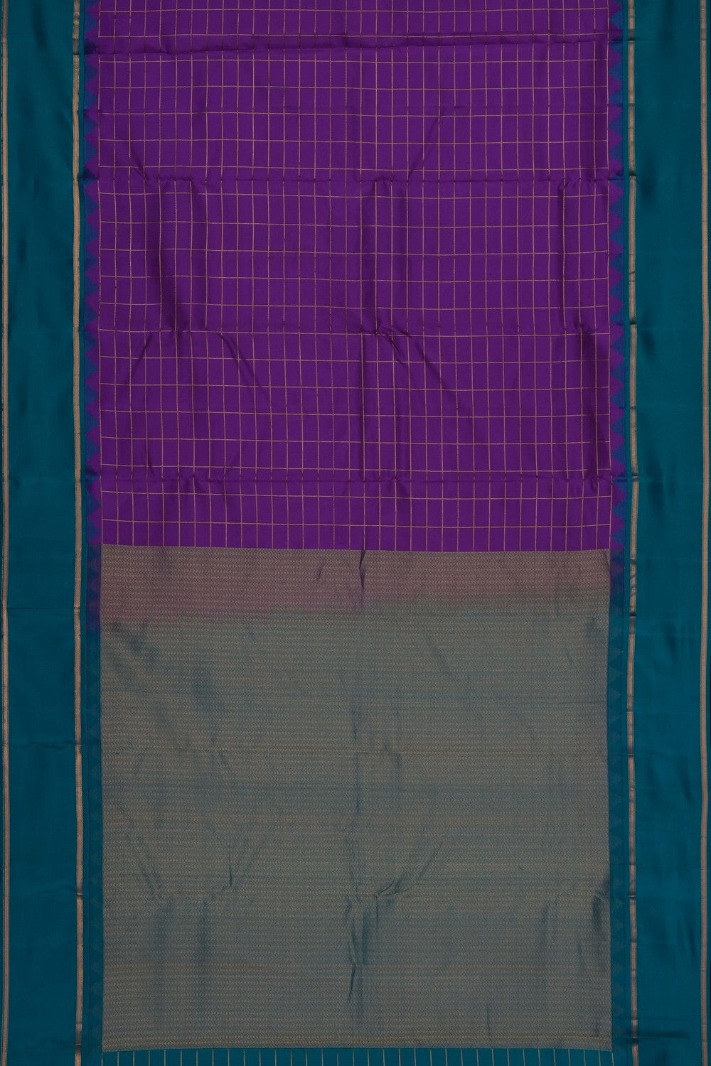 Image of Purple South Silk Saree