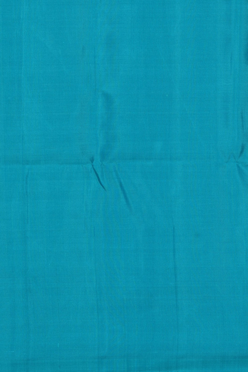Image of Blue South Silk Brocade Saree
