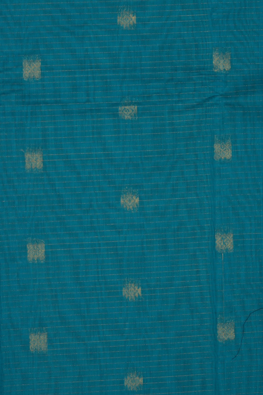 Image of Blue Silk Cotton Saree