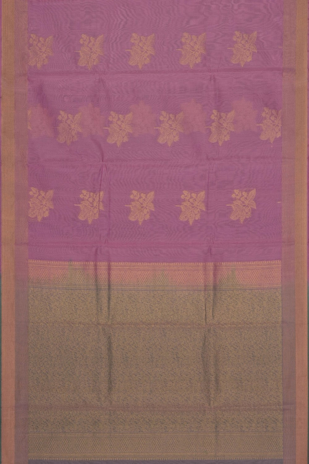 Image of Pink Silk Cotton Saree