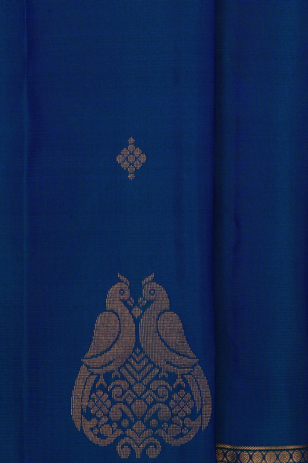 Image of Blue South Silk Saree