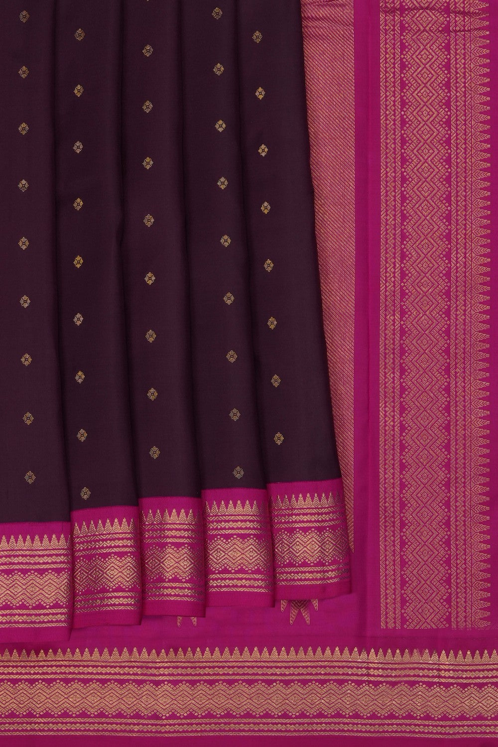 Image of Violet South Silk Saree