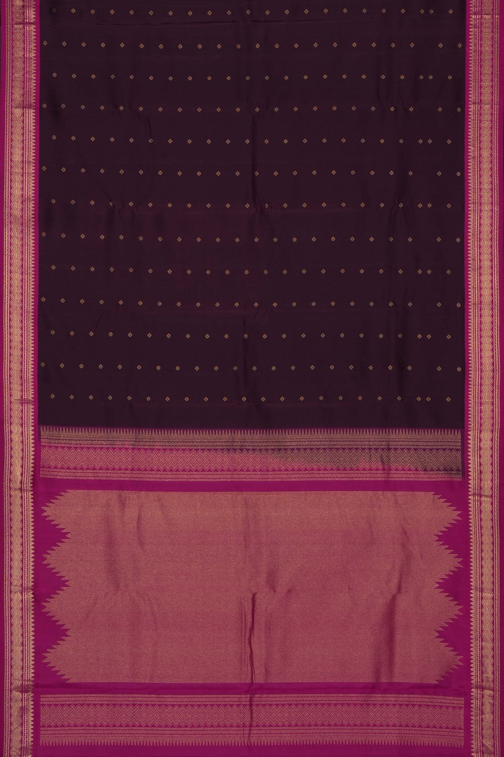 Image of Violet South Silk Saree