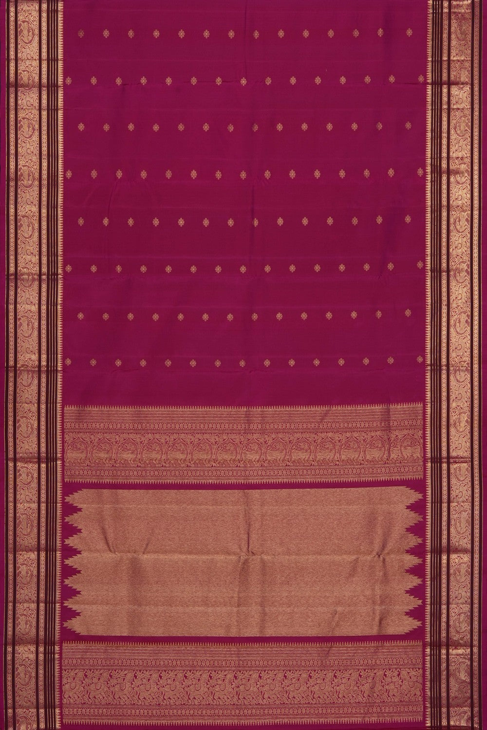 Image of Pink South Silk Saree
