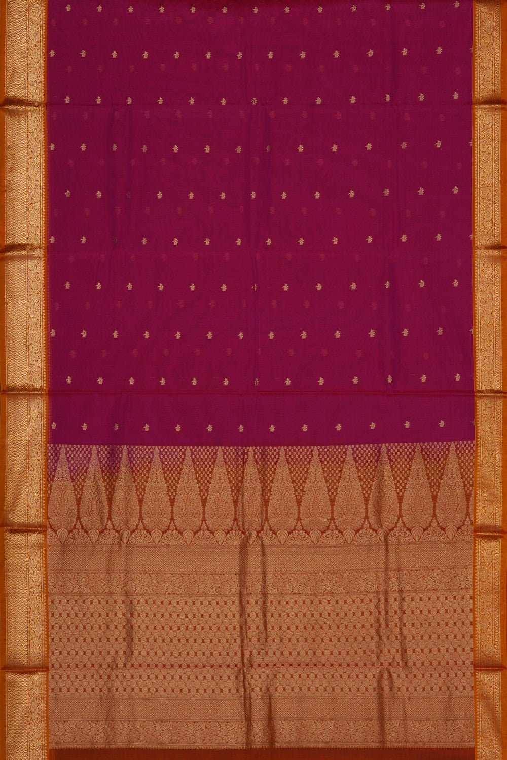 Image of Pink South Silk Cotton Saree
