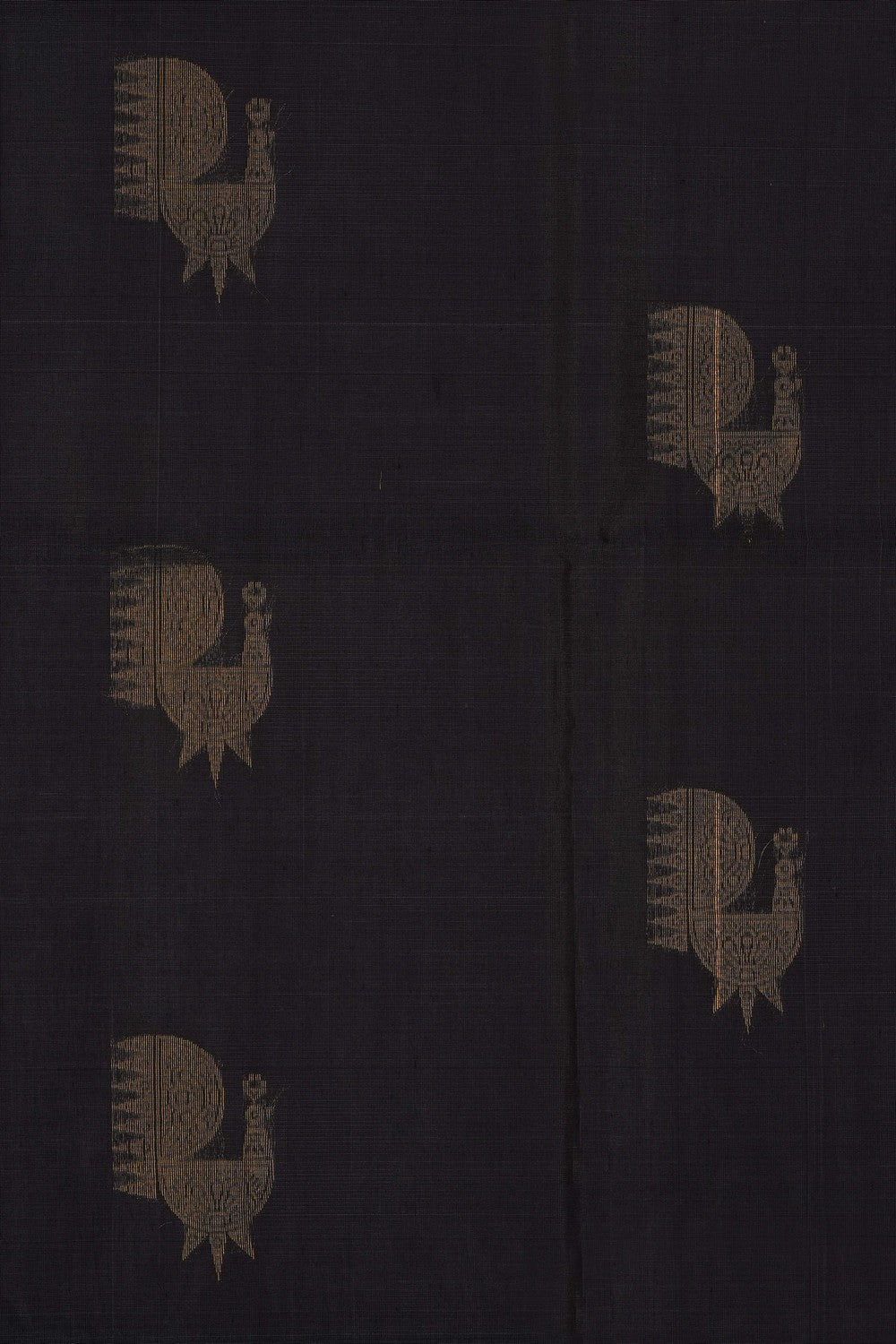 Image of Grey Silk Cotton Saree