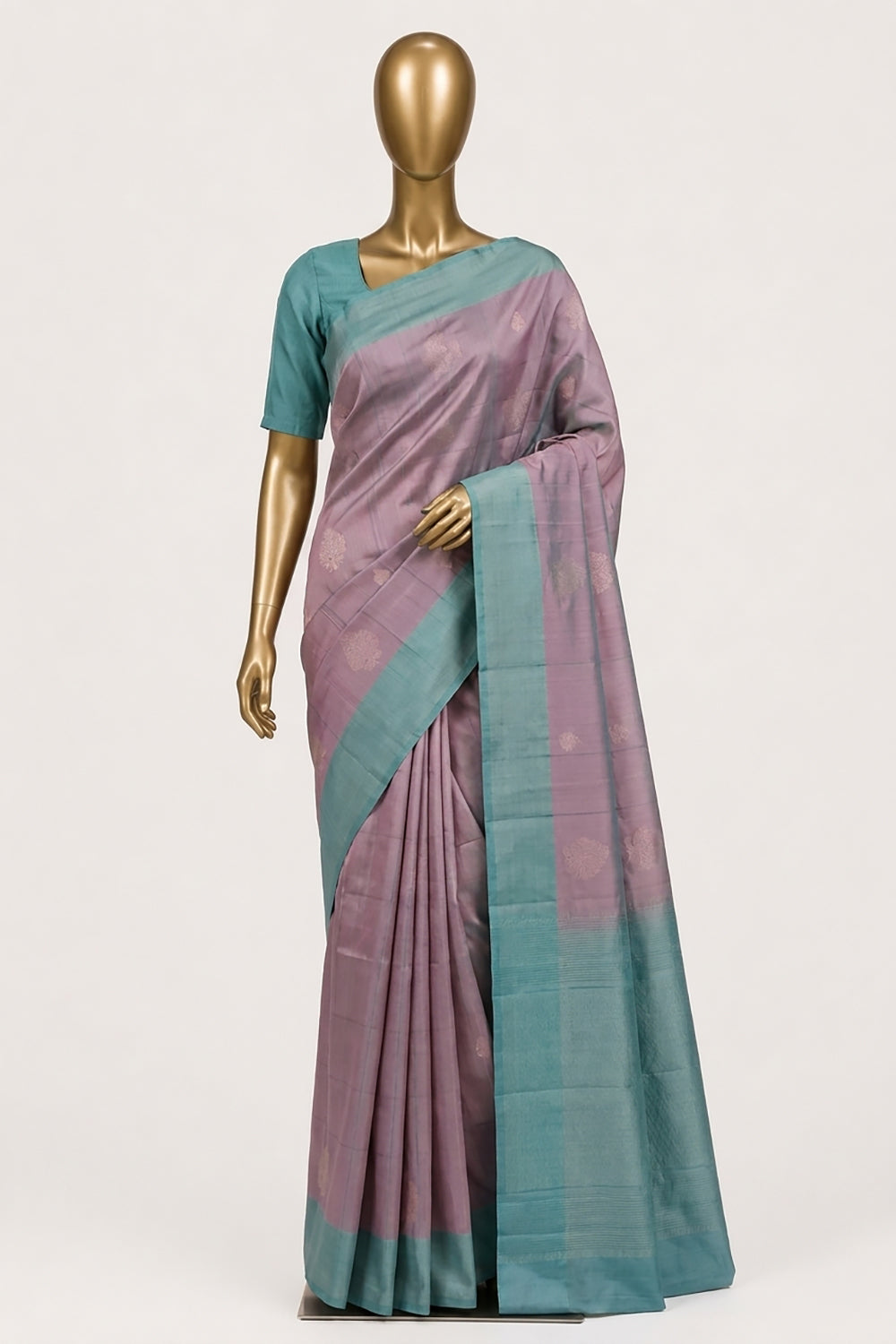 Image of Pink Silk Saree