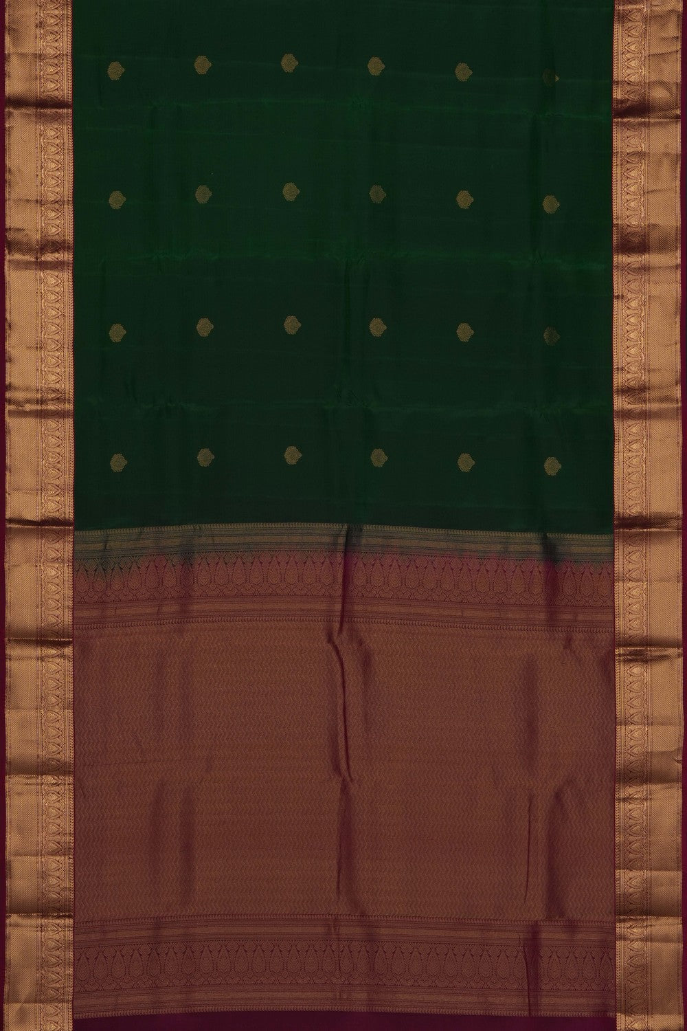 Image of Green Silk Saree