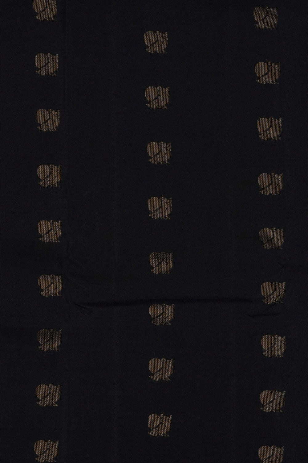 Image of Navy Blue Silk Saree
