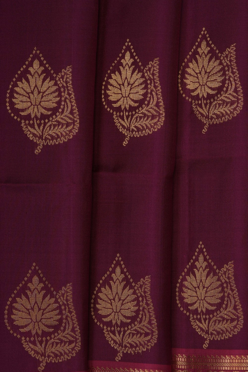 Image of Purple South Silk Saree