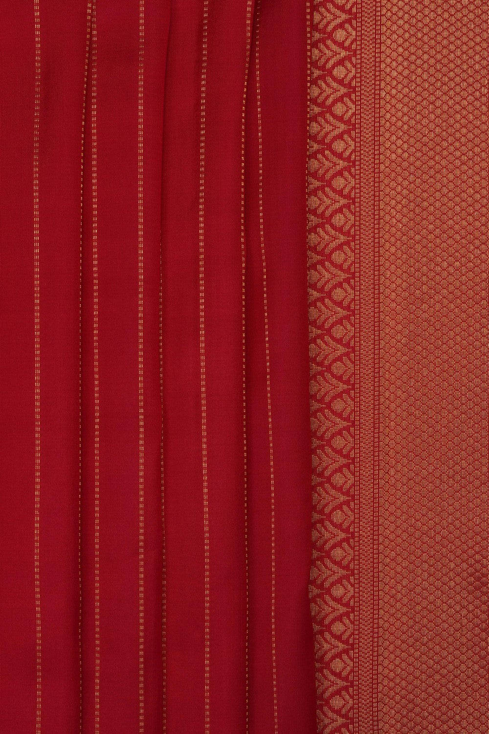 Image of Red South Silk Saree