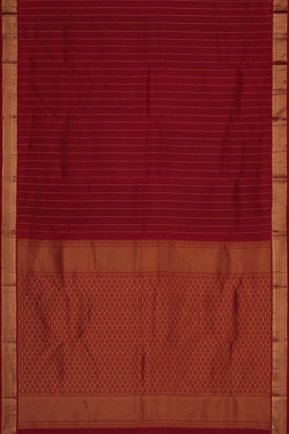 Image of Red South Silk Saree
