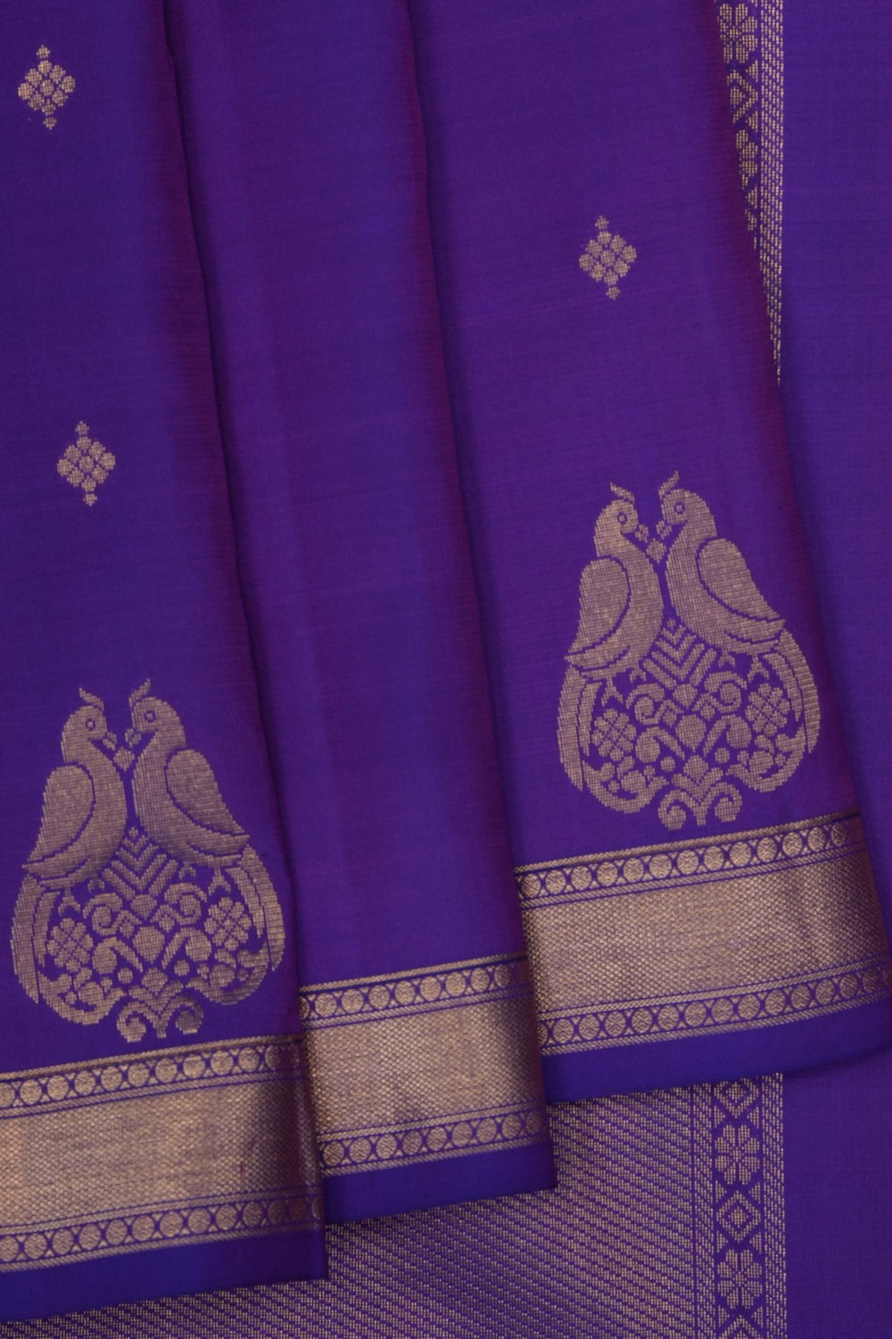 Image of Purple South Silk Saree