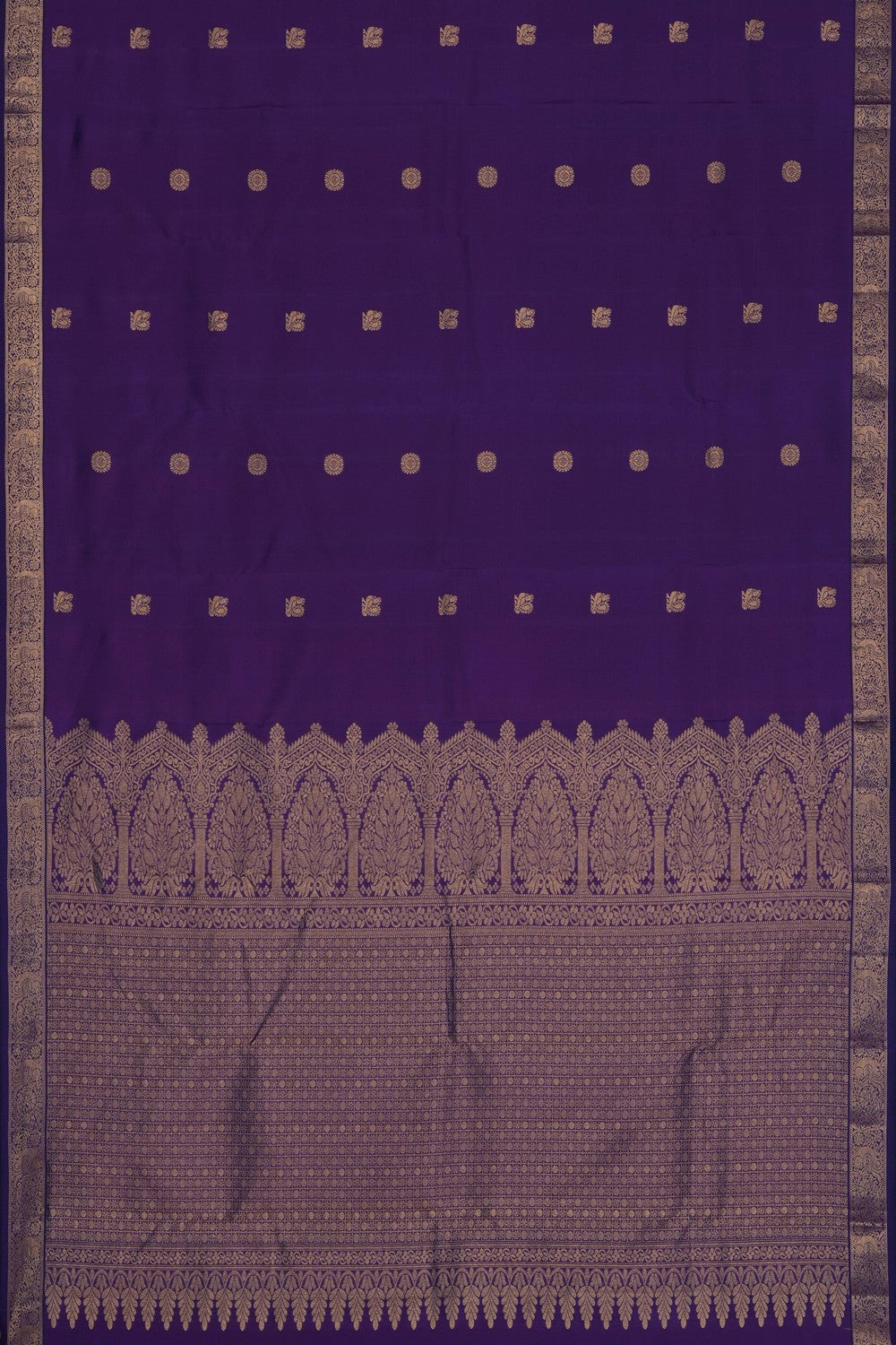 Image of Violet South Silk Saree