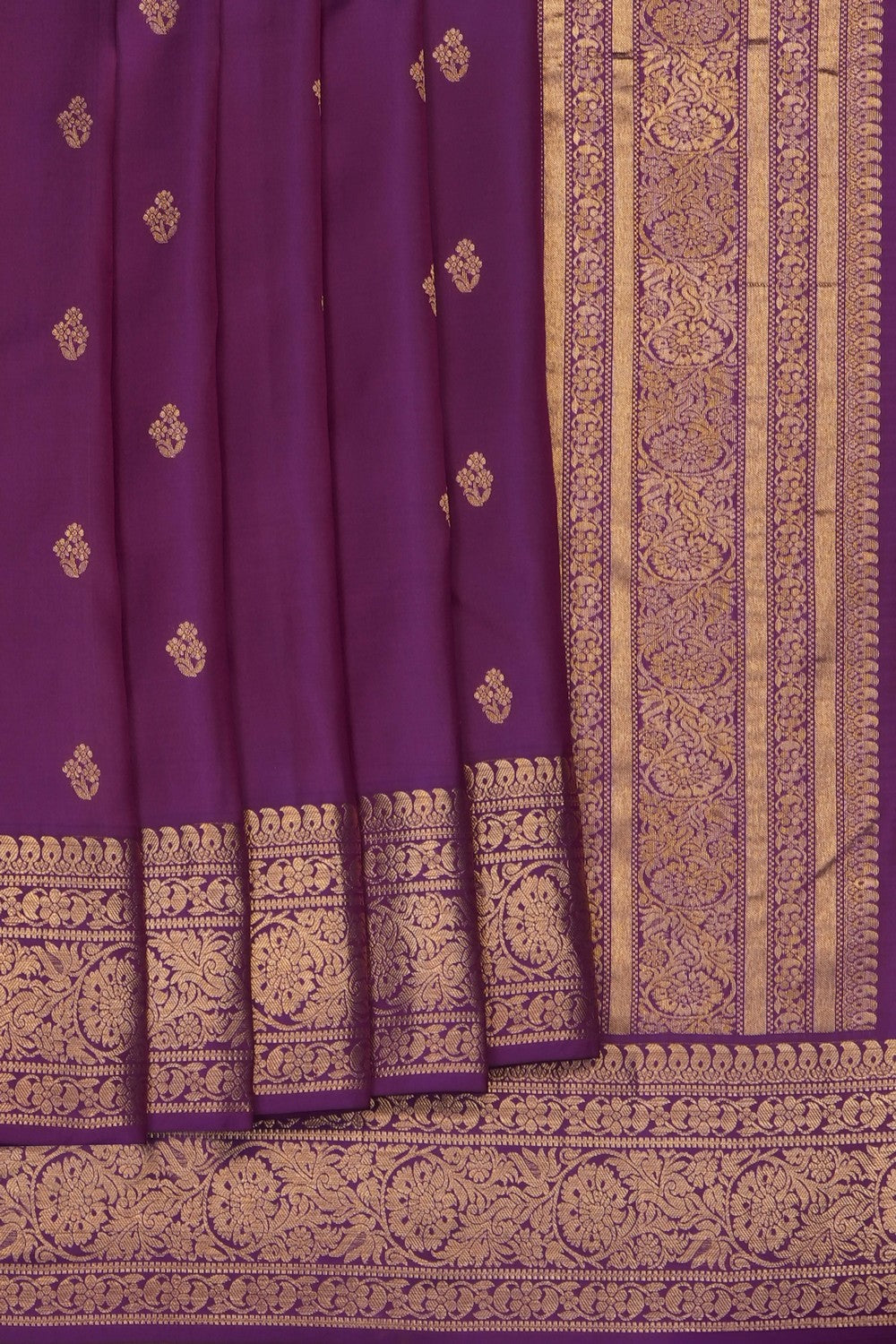 Image of Purple South Silk Saree