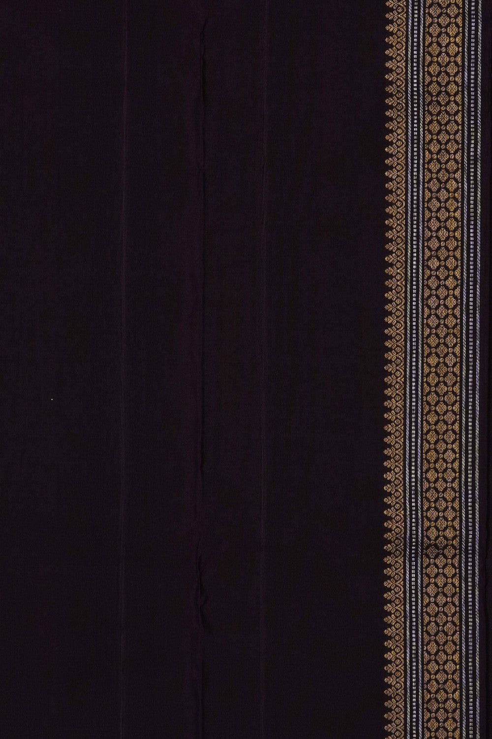 Image of Burgundy Red South Silk Saree