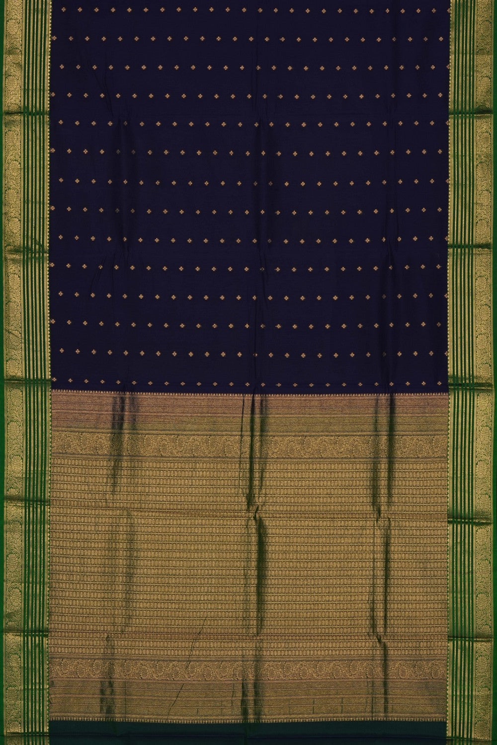 Image of Purple South Silk Cotton Saree
