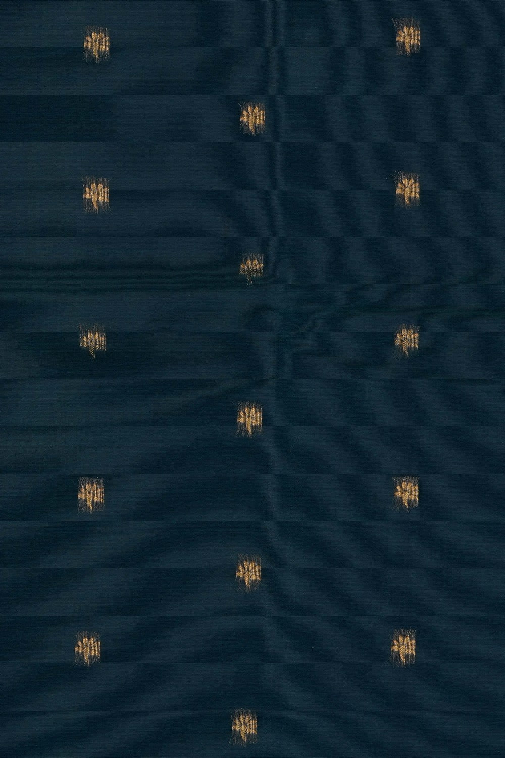 Image of Teal-Blue South Silk Cotton Saree