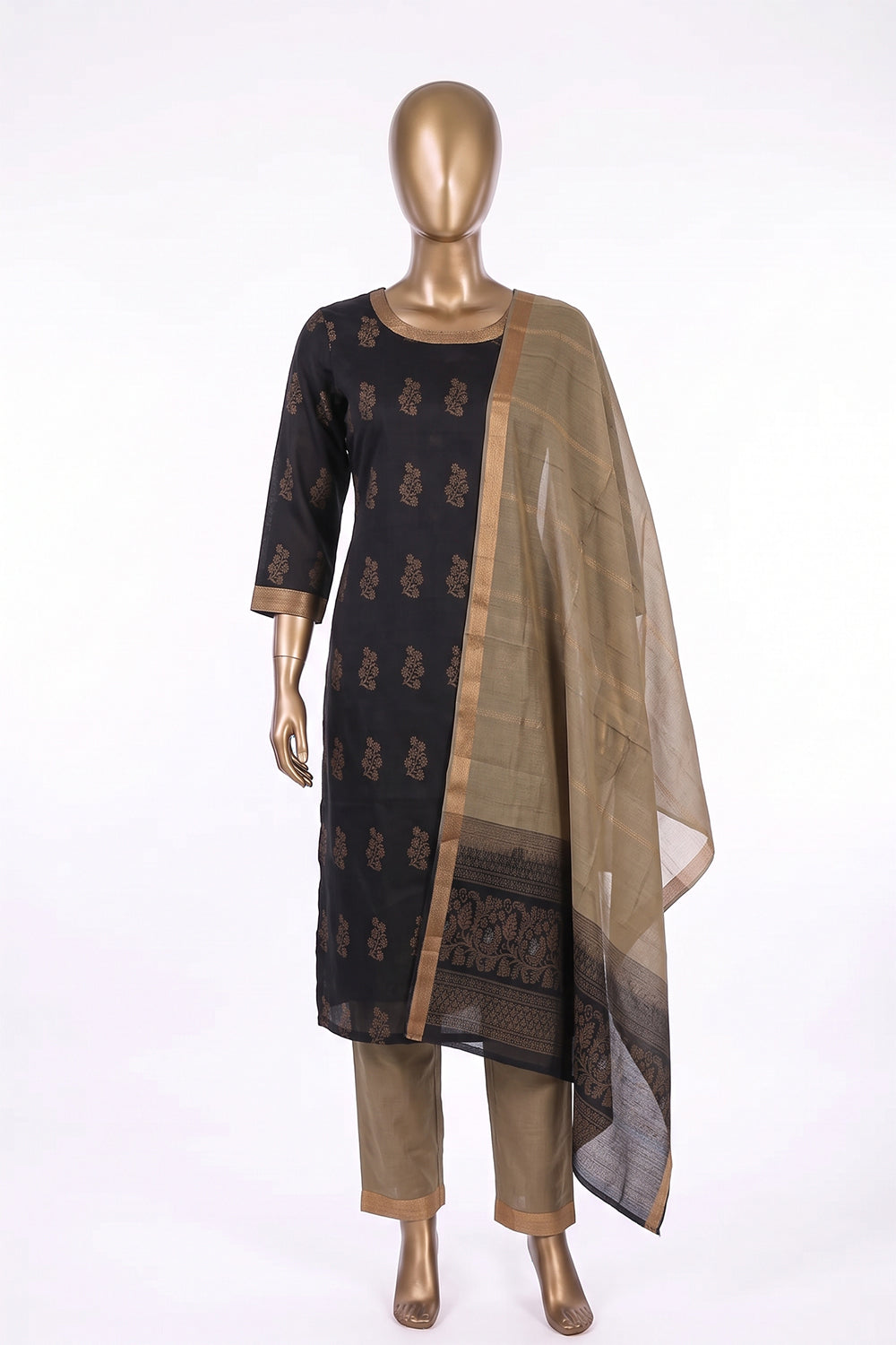 Image of Unstitched Suit Set Fabric (3 Pcs Set)