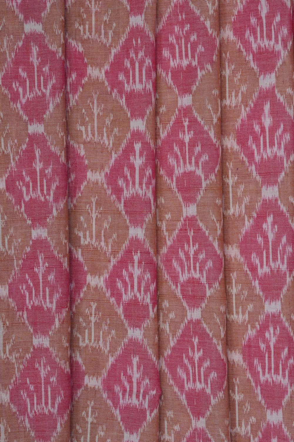 Image of Pink Sambalpuri Cotton Saree