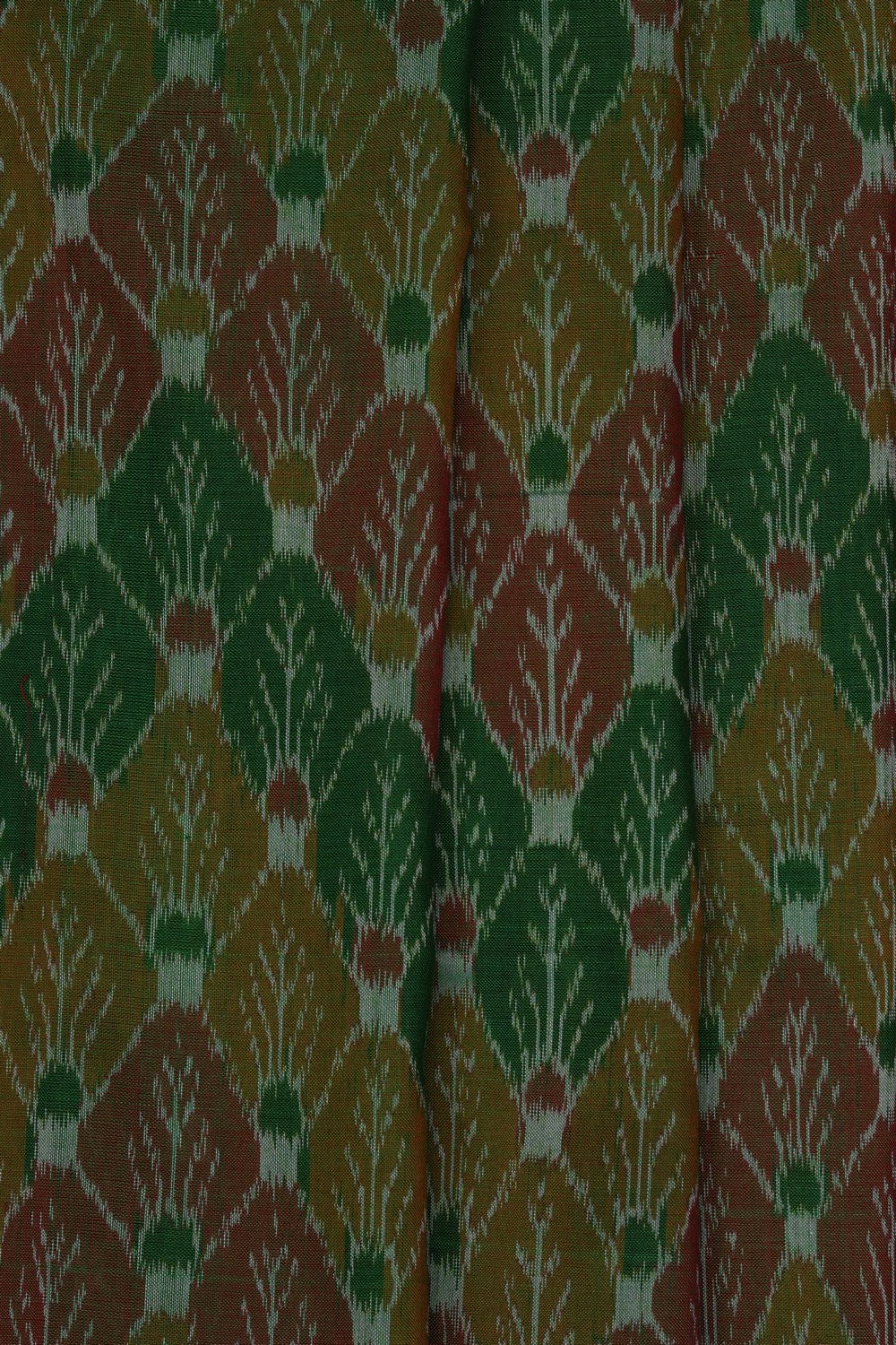 Image of Green Sambalpuri Cotton Saree