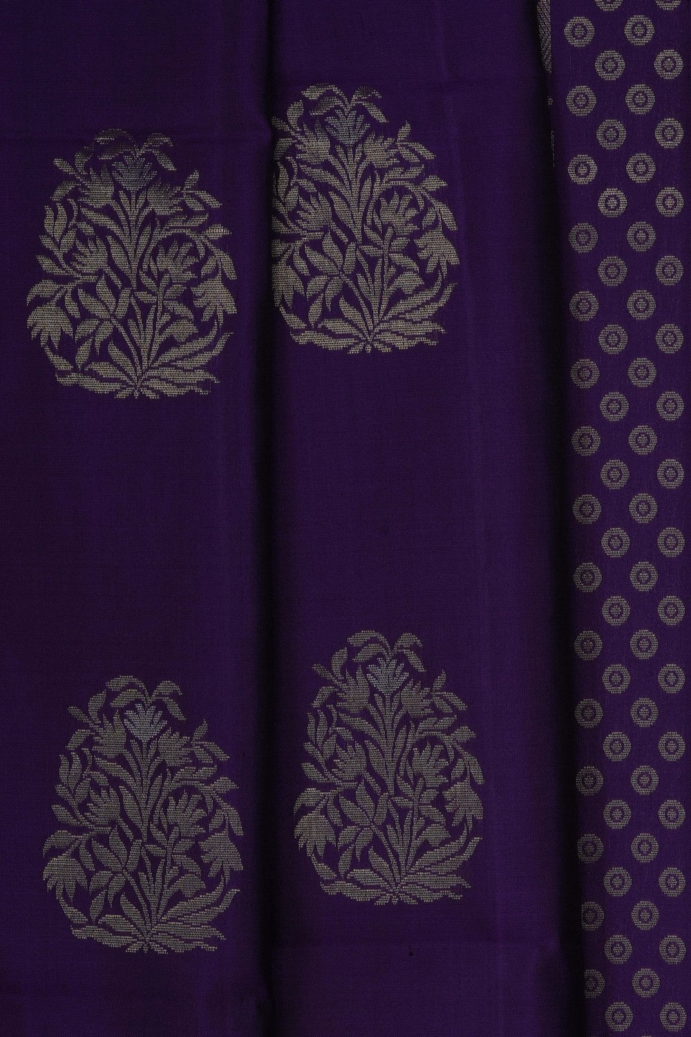 Image of Purple South Silk Saree