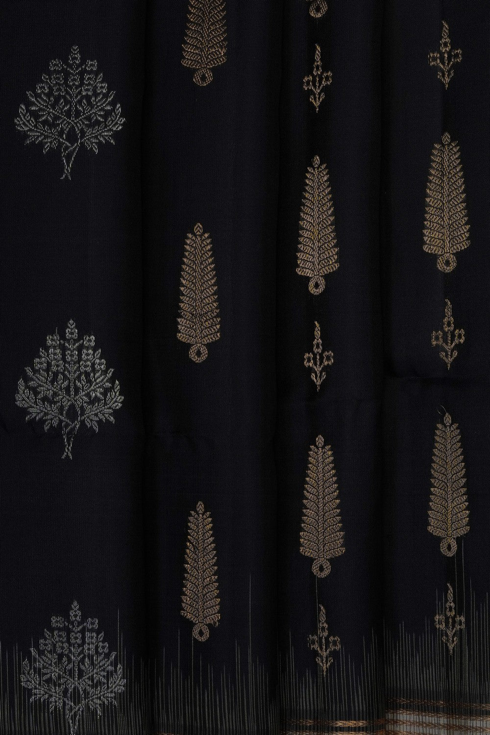 Image of Black South Silk Saree