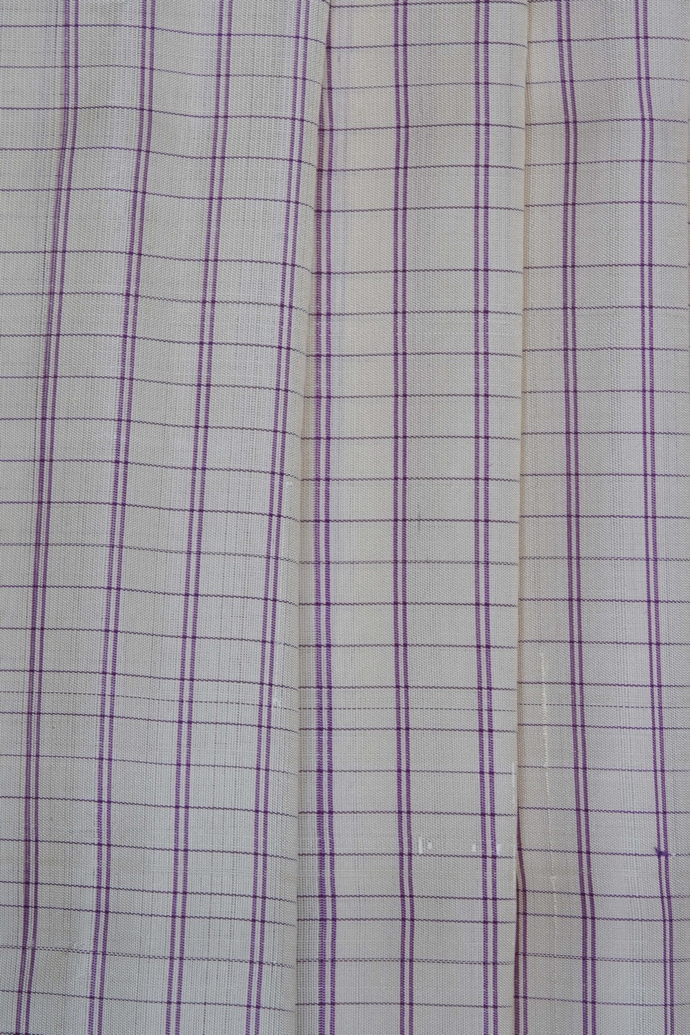 Image of Cream Gadwal Silk Saree