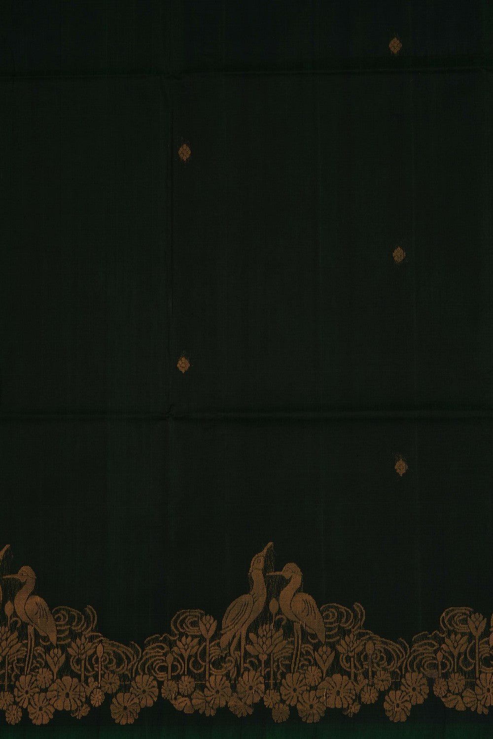 Image of Green South Silk Cotton Saree