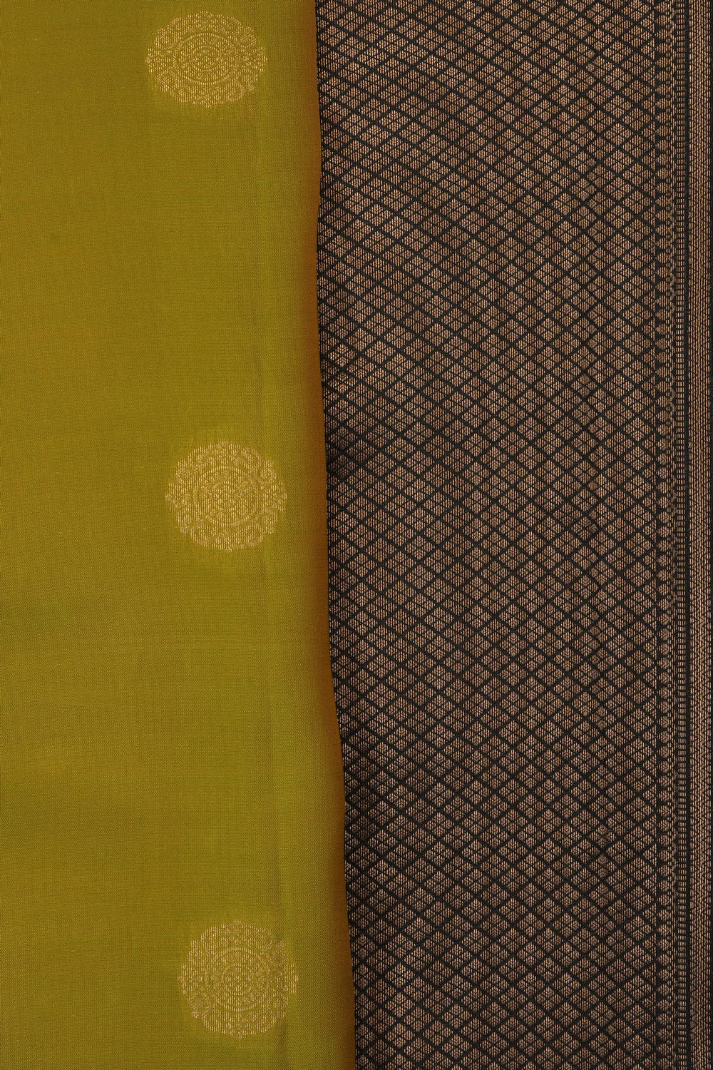 Image of Spring Green South Silk Saree