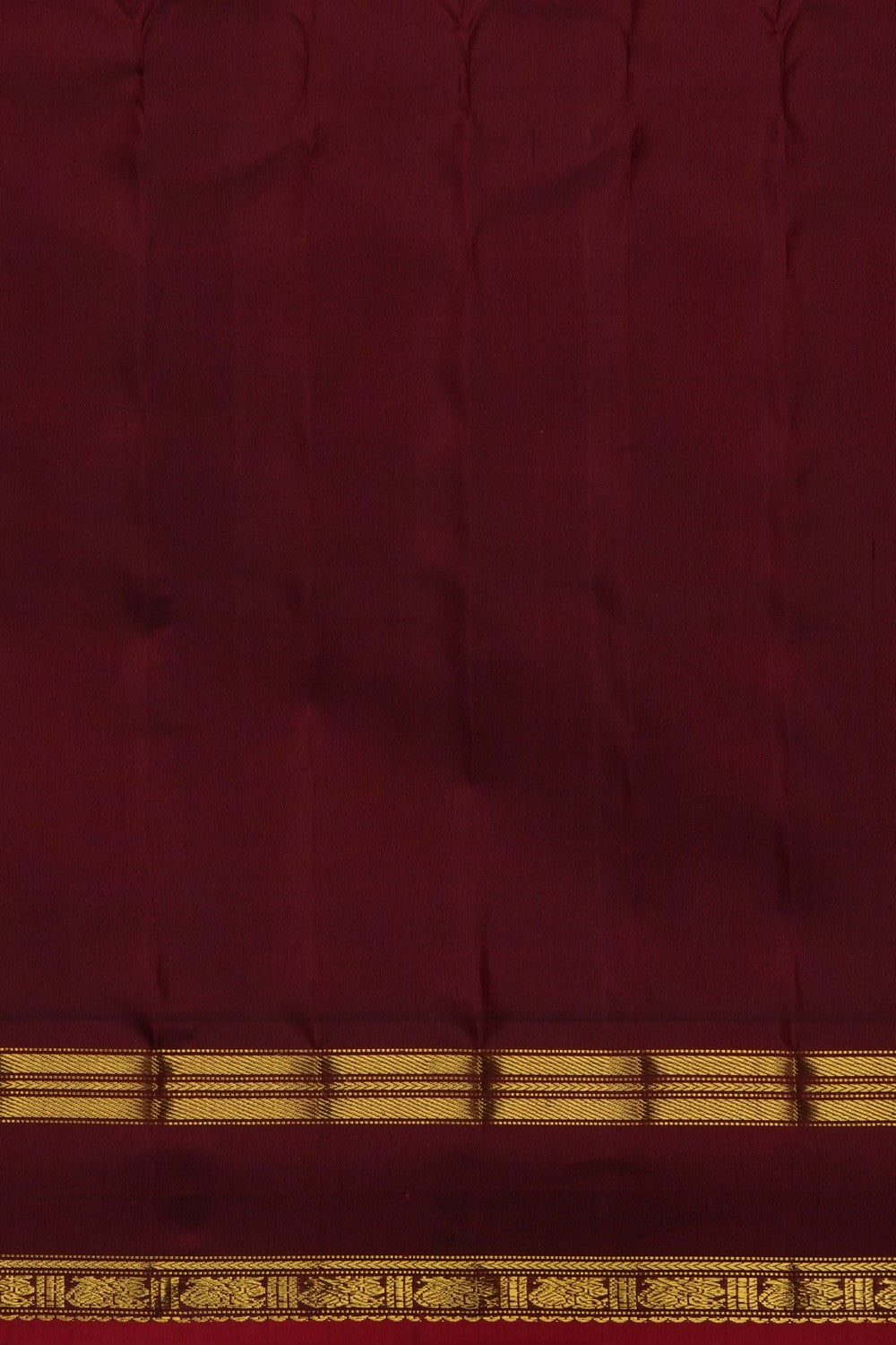 Image of Beige Gadwal Silk Saree