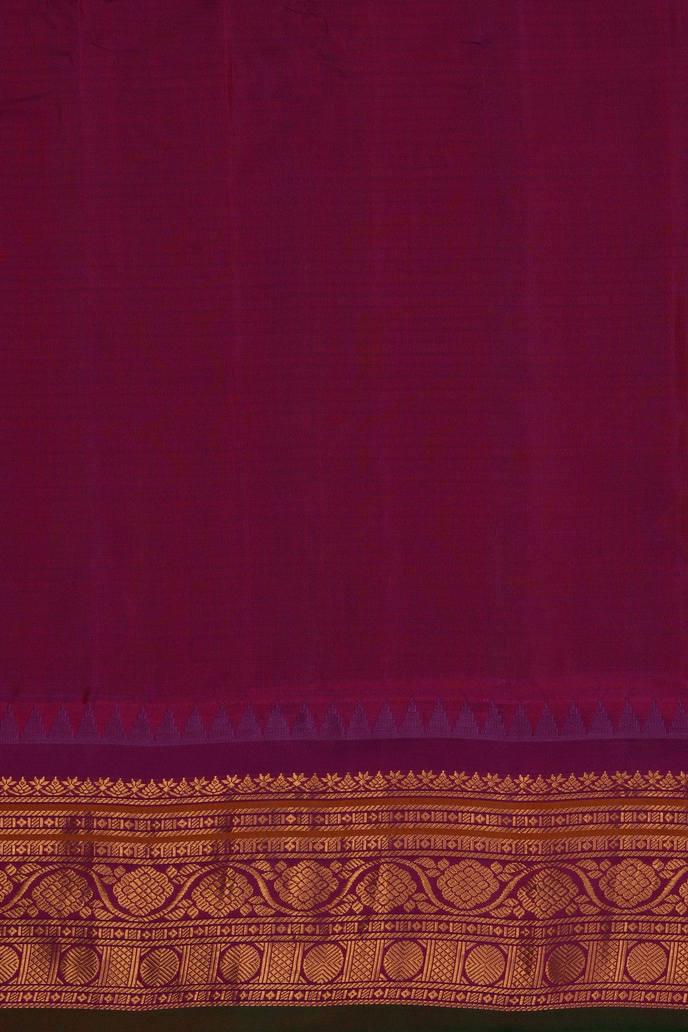 Image of Green Gadwal Saree