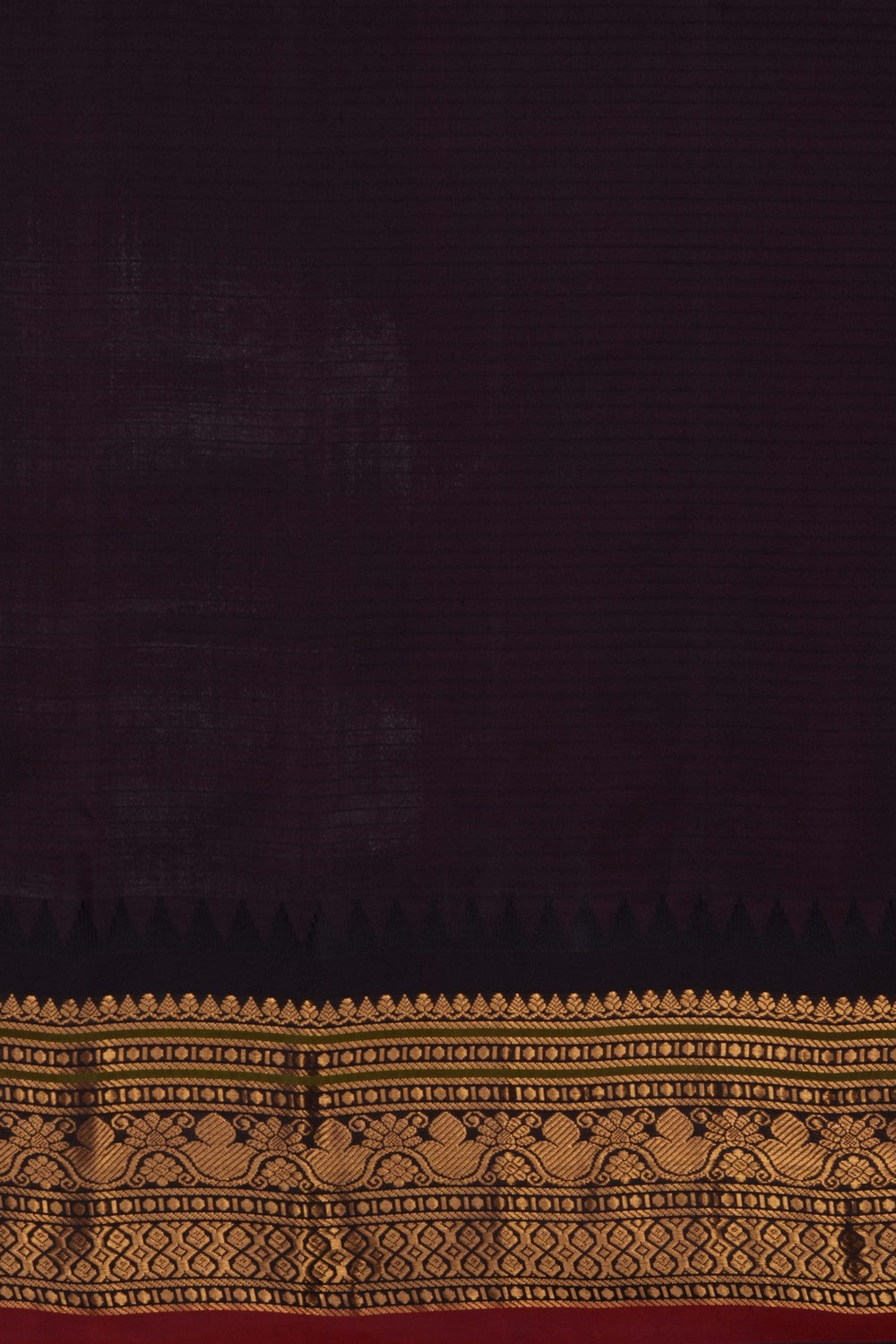 Image of Spring Green Gadwal Saree