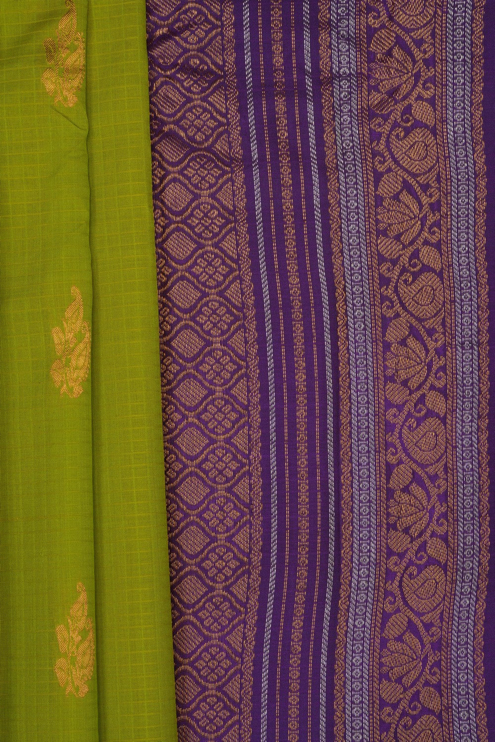 Image of Green Gadwal Saree