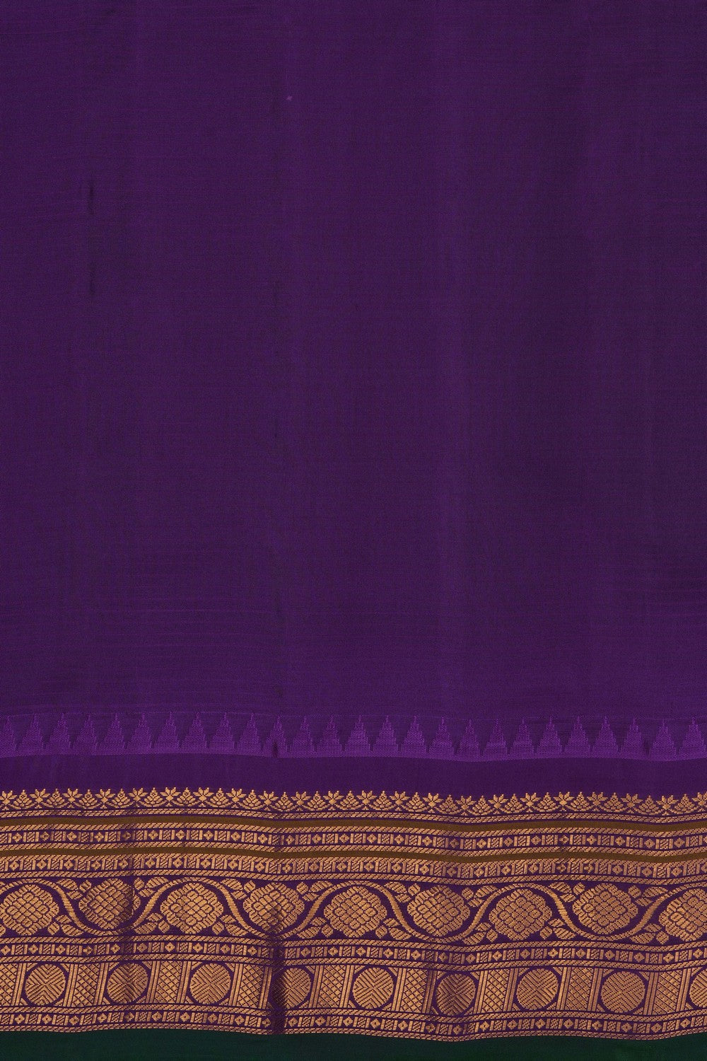 Image of Green Gadwal Saree