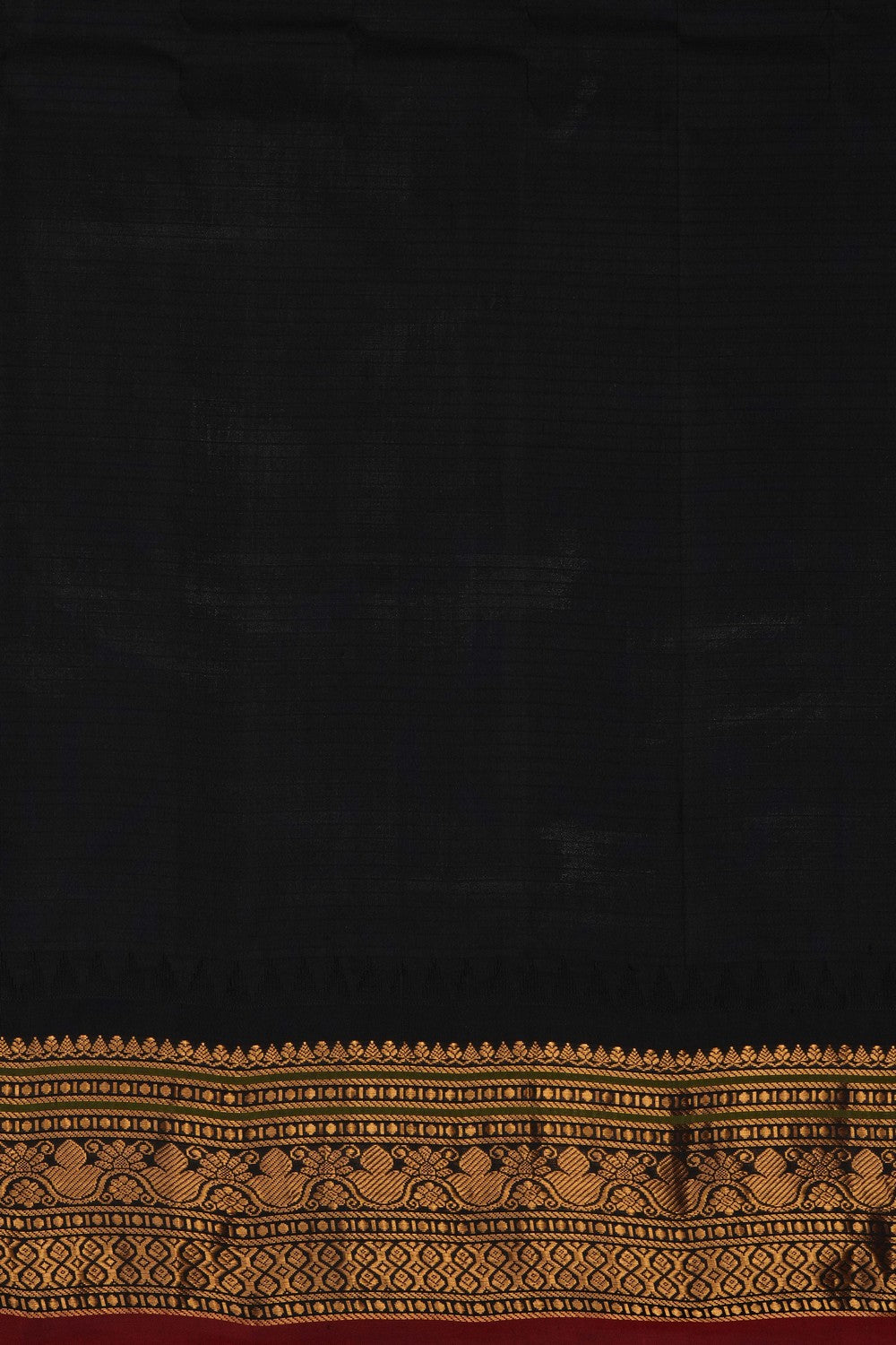 Image of Cream Gadwal Saree